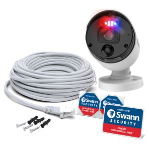 Swann Enforcer CCTV 12MP Bullet Camera 2 Way Audio 4K Ultra 
