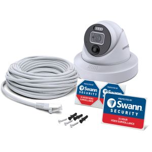 Swann Enforcer CCTV IP Dome Camera 4K Ultra HD 2 Way Audio 8