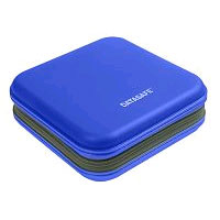 Datasafe 40 Disc CD/DVD Carry Case Blue