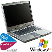 Dell D610 Centrino 1.73 Ghz Laptop - 1GB RAM - 40GB - DVD-RO