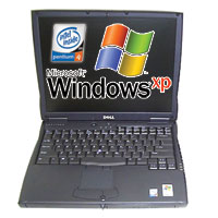 Dell C640 P4 Mobile 1.7Ghz Laptop - 512Mb - 20Gb - CDRW - Wi