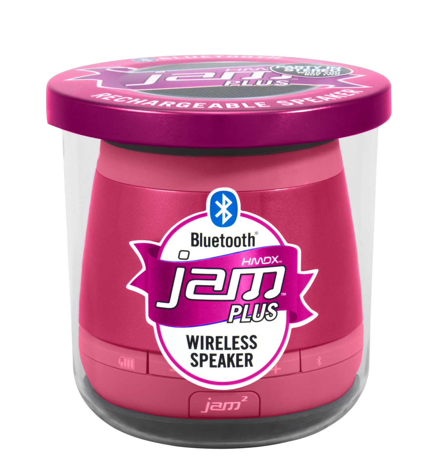 HMDX HXP240 JAM Jar Plus Bluetooth Wireless Speaker Pink only £16.99