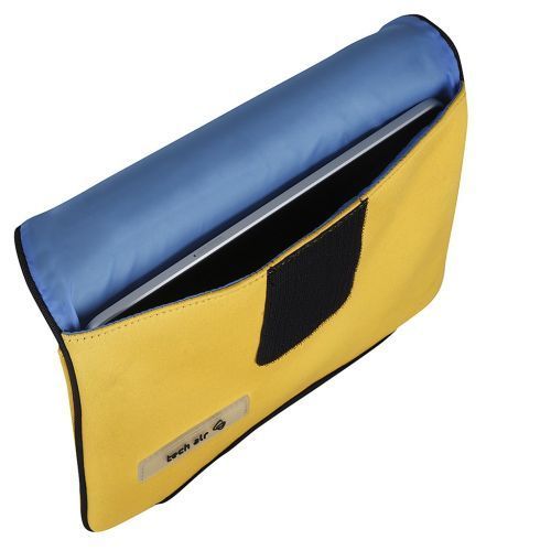 Tech Air iPAD 1 2 & 3 Tablet Envelope Sleeve Case Yellow Neoprene Slip