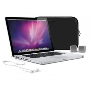 iLuv IJL2121BLK Essential Kit 15 inch MacBook Case ISP160 USB Speakers...