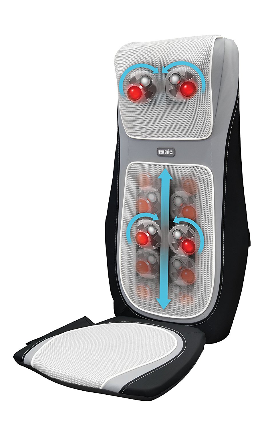 Homedics MCS1600H Sensatouch Shiatsu Upper Lower Full Back Neck And S