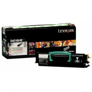 Lexmark 34016HE laser toner cartridge For E330 E332 E340 E342 x 1 - Black