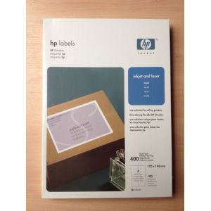 HP Address Label Paper / Sheets 105 x 148 A4 400 Qty 400 Labels...