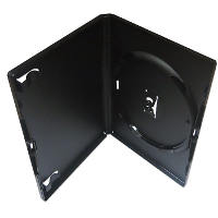 Amaray Black DVD Display Case (Single Case)