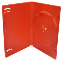 Amps Single Red DVD Case (Single Case)