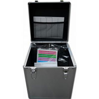 Aluminium DJ Style 656 Disc Carry Case