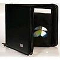 40 Disc Leather Carry Case Ringbinder 