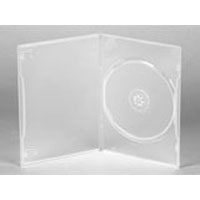 Amps 14mm Clear Single DVD Storage Case (100 Pack)