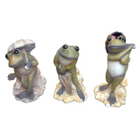 Set Of Three Frogs