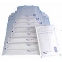 This is a white bubble padded envelope which is lightweight for cost effective mailings, especially items going internationally.