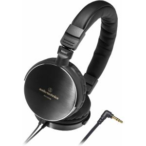 Audio Technica ATH-ES700 Wired Closed Back On Ear Headphones - Black
