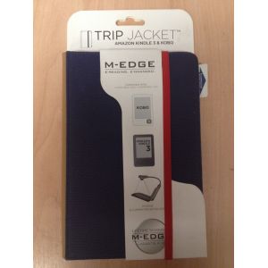 M Edge e-Luminator Trip Kindle 3 & Kobo Jacket Canvas & Micro Suede Sc...