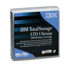 IBM TotalStorage LTO Ultrium 200GB Data Cartridge PN 08L9870 Blue