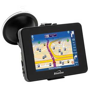 Binatone B350 Sat Nav With UK & Ireland Maps