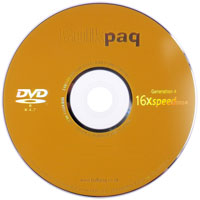 Non Printable DVD-R: Bulkpaq 16x DVD-R Orange Branded (50 Cake)