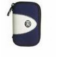 The P.P. 100-navy/silver carry case