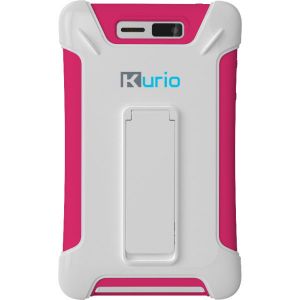 Kurio Touch 4S Pocket Tough Case with Kick Stand Full Access Soft & Hard Shell - Pink