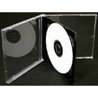 Jewel cases for the storage of up to two discs. Sold in Datawrite branded boxes of 25 cases, although there is no actual branding on the cases themselves.