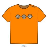 T-Shirt 3 Monkeys - X Large