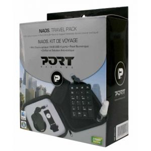 Port Designs NAOS Travel Pack Notebook Accessories Num Keypad Mouse 4 Port USB