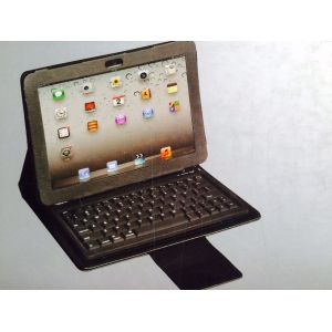 Tuff Luv Bluetooth Keyboard Folding Leather Folio Case Galaxy Tab 3 Tablet 10.1 inch