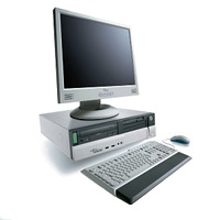 Fujitsu Scenic 2.8 Ghz E600 PC - 1Gb - 80Gb - DVD - 17 Inch TFT - XP Pro 