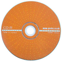 Geek Reprint CD-R 100 Pack
