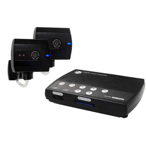 CCTV Recordable Twin Camera Kit - Black and White...