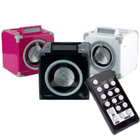 i-CONNEX Docking Cube for IPod - WHITE - Works with all models