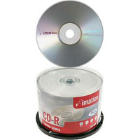 IMATION CD -R 52X RETAIL BRANDED (50 CAKE)