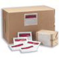 Self-adhesive packing list envelopes protect documentation, make documents easily visible and ensure documents arrive with goods.
