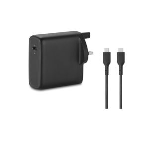 KENSINGTON K33821UK 100W USB-C GaN Power Supply Adapter 2m Cable Macbook iPad