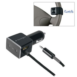 Superior sound quality from the direct auxiliary port in your car is possible, thanks to the LiquidAUX Bluetooth Car Kit from Kensington. Compatible with any Bluetooth 2.0-enabled music phone, it brings new meaning to the term plug and play.