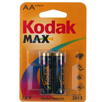 Batteries: Kodak Battery AA Procell LR6 (2 Pack)