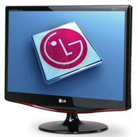 LG 19 Inch LCD Monitor/TV - HD Ready Black - M197WDP