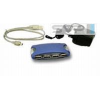 4-Port USB 2.0 Hub (With Power Adapter) 