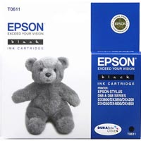 Genuine Epson Black T0611 - D68 / D88 / D88+ / DX3800 / DX38