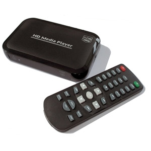 Dynamode DYN-P11A HD 1080P Media Player -  Black 