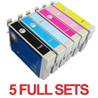 5 Packs of Epson R200 / R220 / R300 / R320 / R340 / RX500 / RX600 / RX...
