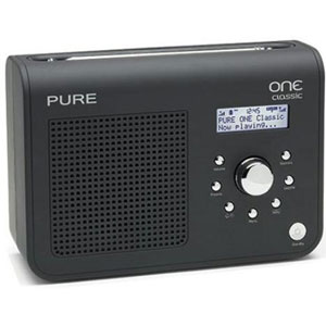 Pure One Classic DAB Portable Player (Black)