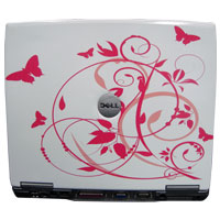 Butterfly design Laptop - Dell D400 Centrino 1.6Ghz Laptop - 512Mb - 3...