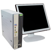 Refurb / Used PCs: Fujitsu Scenic E600 Desktop PC + 19 Inch TFT Monitor - P4 3.0Ghz - 1Gb - 40Gb - DVDRW - XP Pro