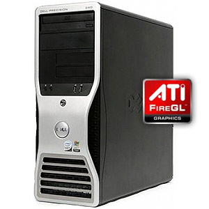 Dell Precision 380 Tower PC � Intel Pentium IV 3.4GHz - 512MB DDR2 - 8...