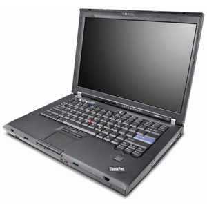 Refurb Laptops: IBM Lenovo ThinkPad T61 - CORE 2 DUO T7300 - 1Gb - 80GB - COMBO - WIFI - Vista