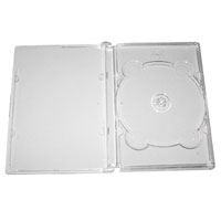 Single Clear Jewel DVD Case