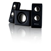 Speakers: Verbatim 2.1 Multimedia Portable Speaker System